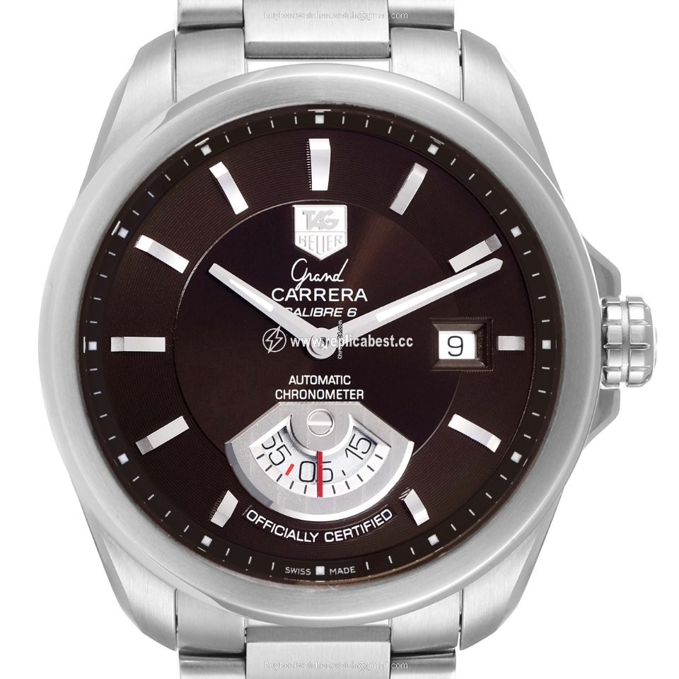 TAG Heuer Grand Carrera Mens watch Unisex Automatic Steel WAV511C.BA0900
