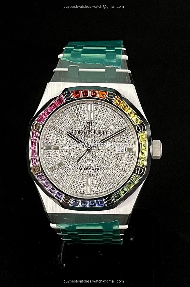 Audemars Piguet Royal Oak Mens watch Unisex Automatic White gold 15413BC.YY.1220BC.01