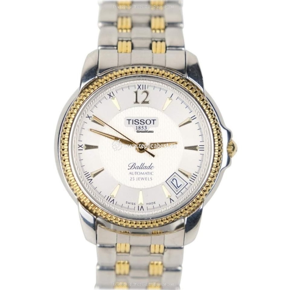 Tissot Ballade Powermatic 80 COSC Mens watch Unisex Automatic Gold Steel C279 379C