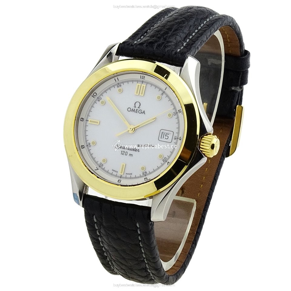 Omega Seamaster Mens watch Unisex Quartz Gold Steel 2711.20.31