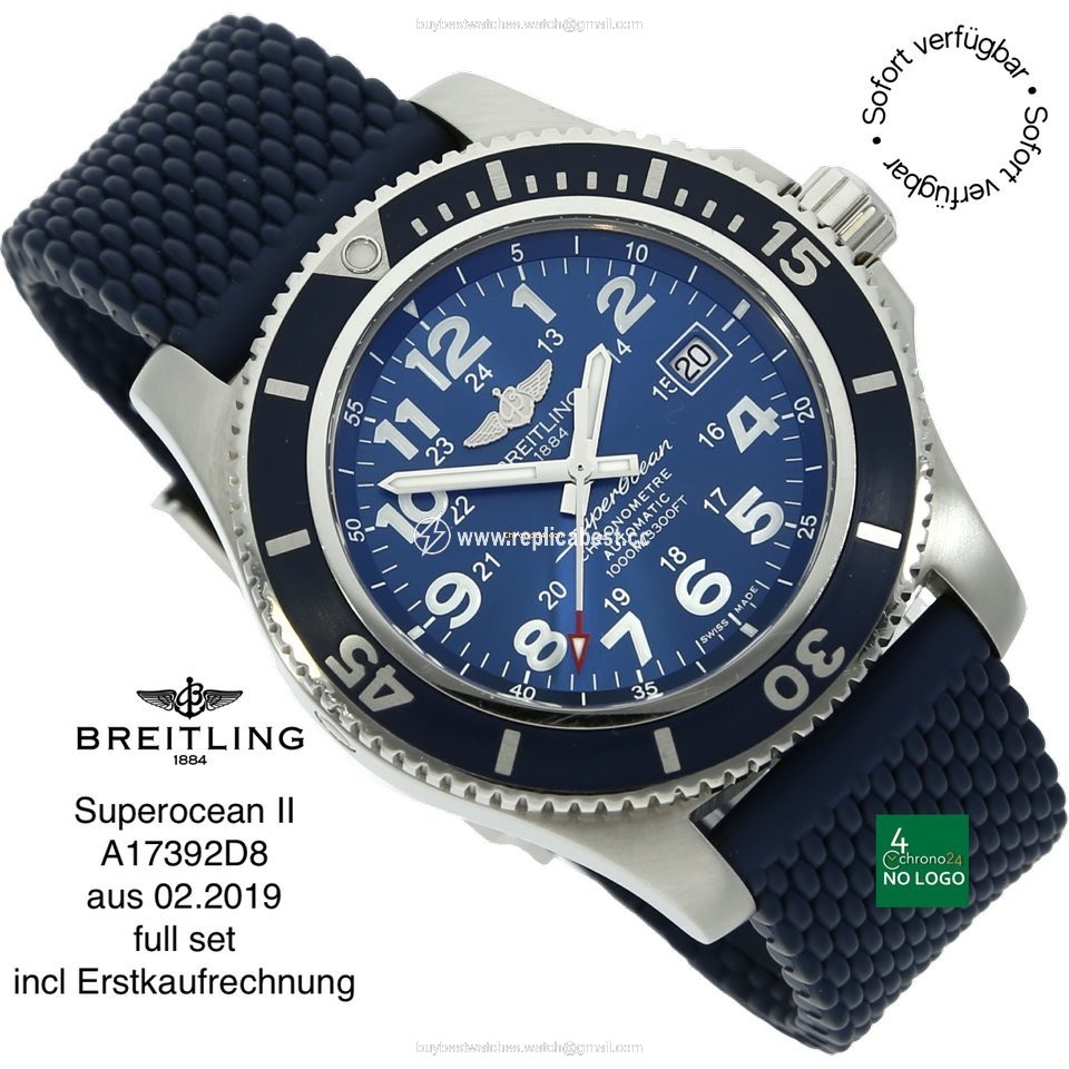 Breitling Superocean II 44 Mens watch Unisex Automatic Steel A17392D8.C910.158S.A20SS.1