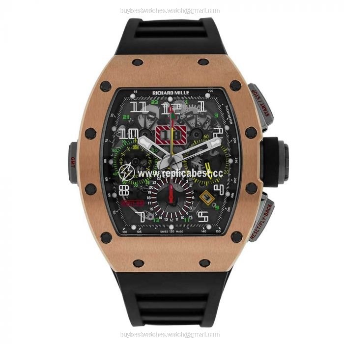 Richard Mille RM 011 Mens watch Unisex Automatic Rose gold RM 11-02