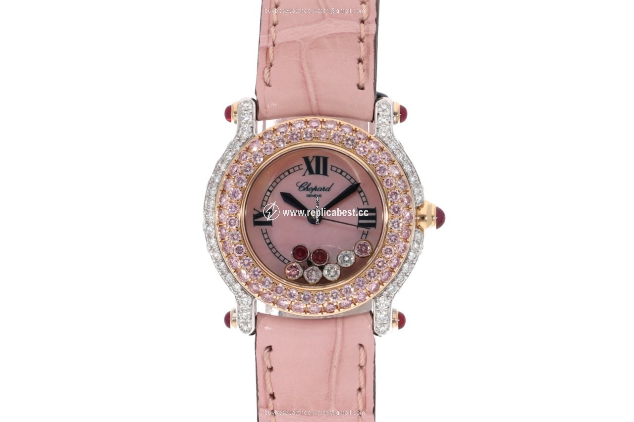Chopard Happy Sport Womens watch Quartz White gold 27 6244 40