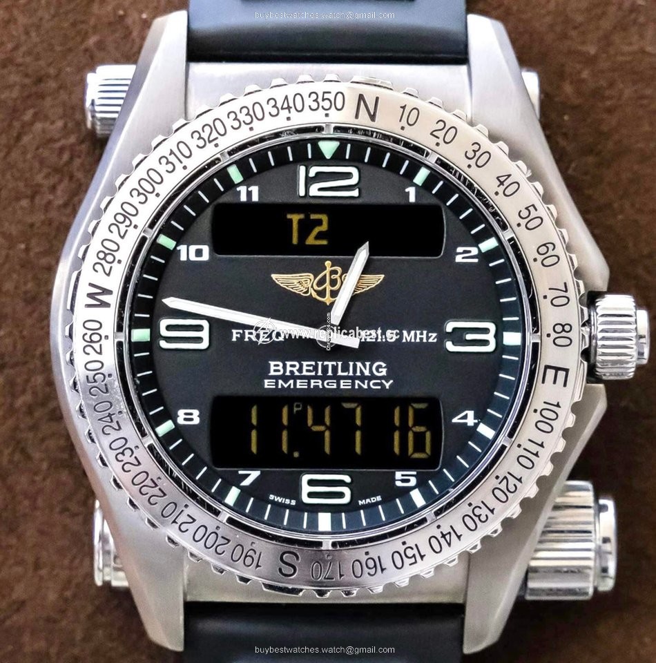 Breitling Emergency Mens watch Unisex Quartz Titanium E7632110 B576
