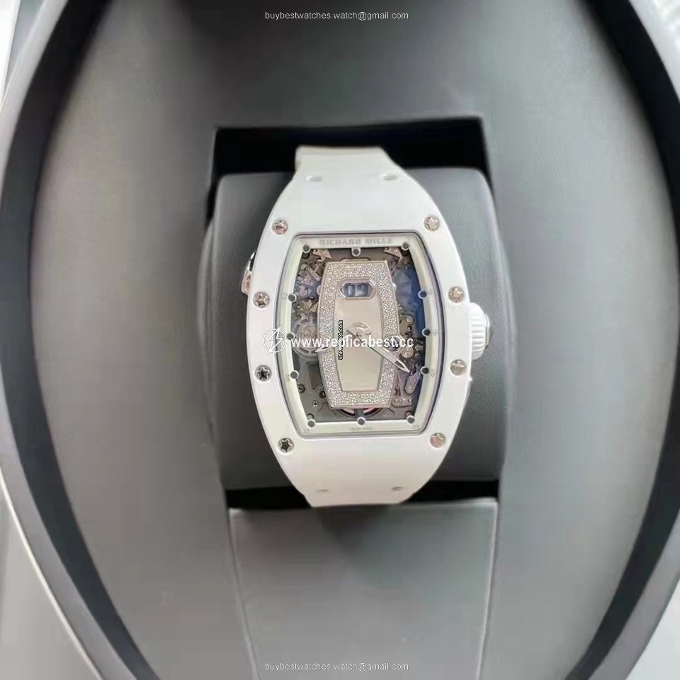 Richard Mille RM 037 Womens watch Automatic Ceramic Richard Mille RM037 White