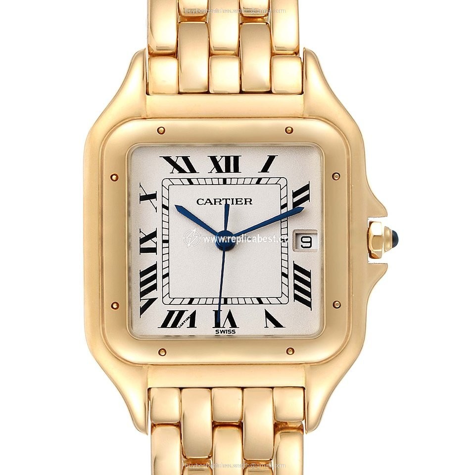 Cartier Panthere Mens watch Unisex Quartz Yellow gold W25014B9