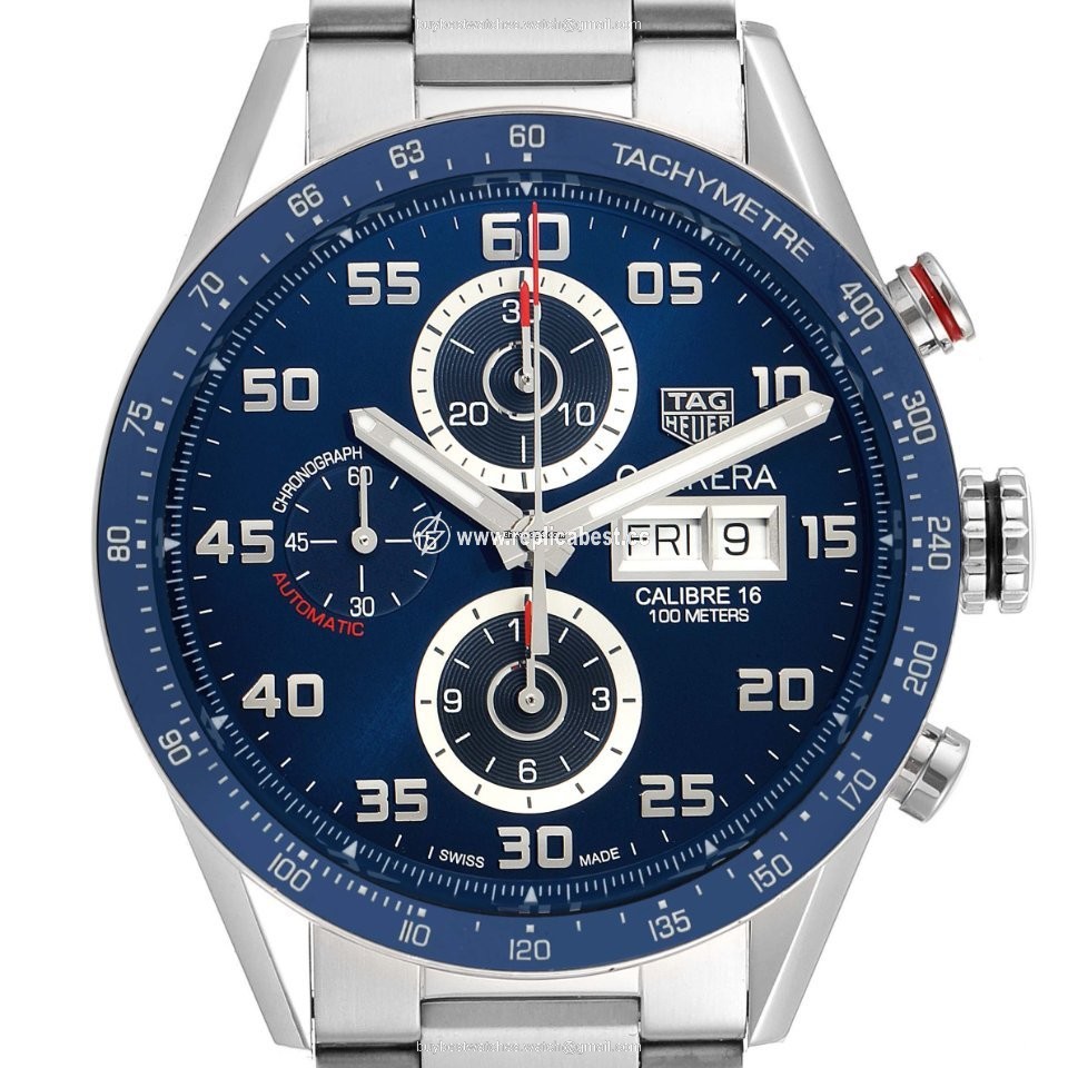 TAG Heuer Carrera Calibre 16 Mens watch Unisex Automatic Steel CV2A1V.BA0738