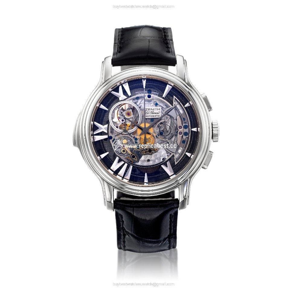 Zenith Academy Mens watch Unisex Automatic White gold 65.1260