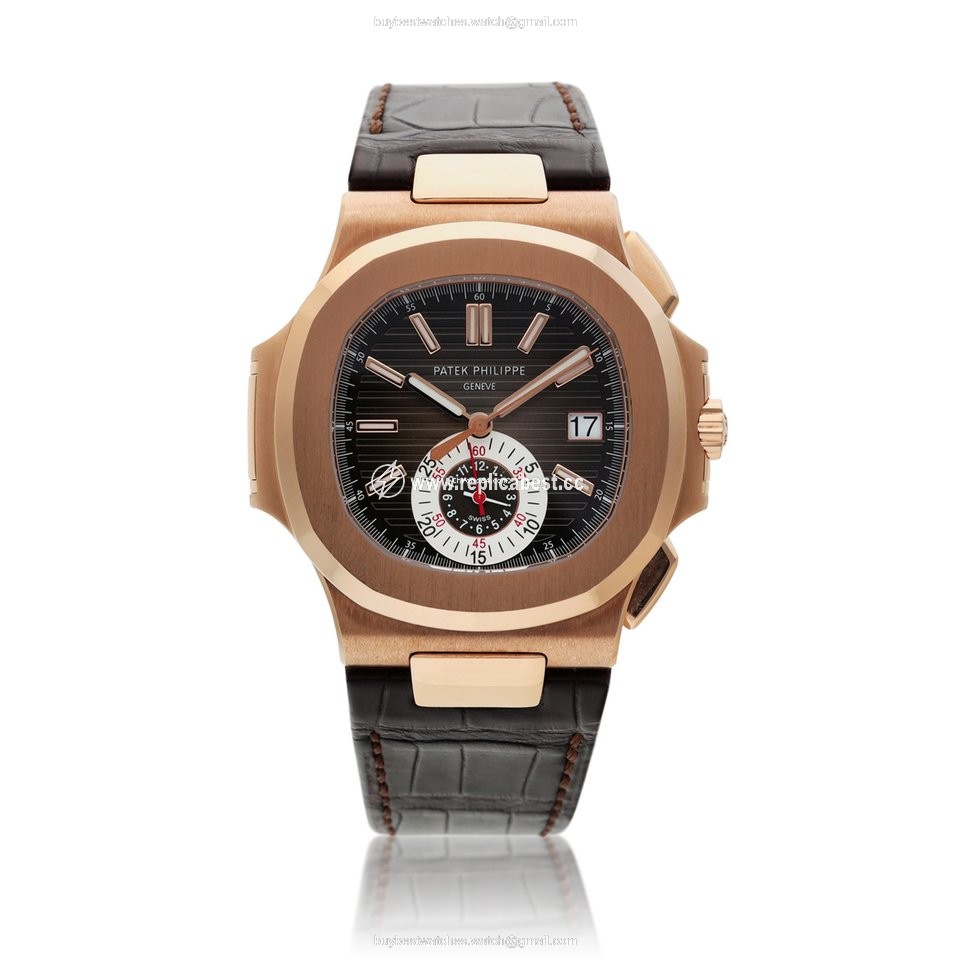 Patek Philippe Nautilus Mens watch Unisex Automatic Rose gold 5980R