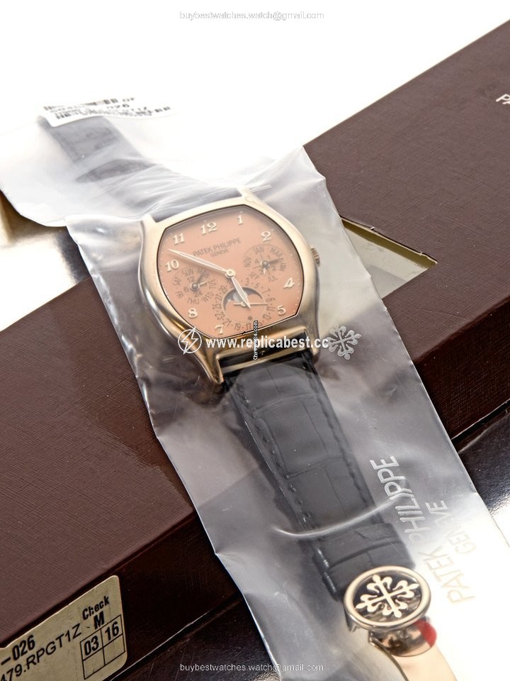Patek Philippe Perpetual Calendar Mens watch Unisex Automatic White gold 5040G