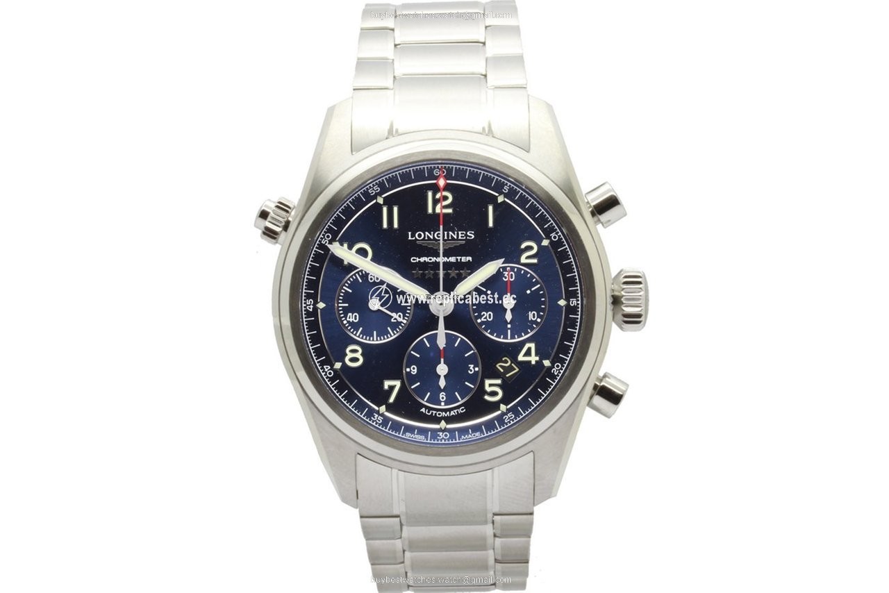 Longines Spirit Mens watch Unisex Automatic Steel L3.820.4.93.6