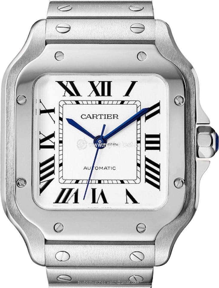 Cartier Santos Mens watch Unisex Automatic Steel WSSA0029
