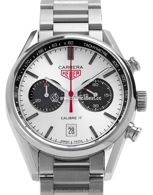 TAG Heuer Carrera Calibre 17 Mens watch Unisex Automatic Steel CV211E.BA0739