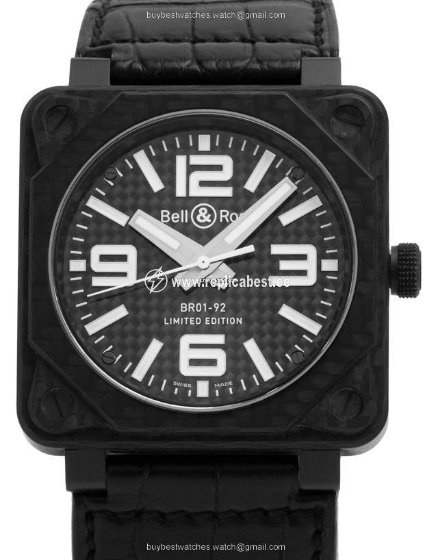 Bell & Ross BR 01-92 Mens watch Unisex Automatic Steel BR0192-BL-CA