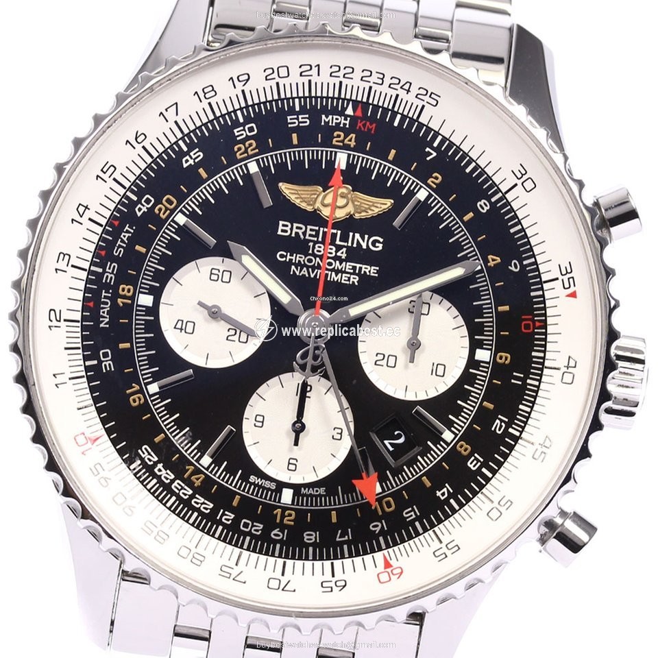 Breitling Mens watch Unisex Automatic Steel AB0441