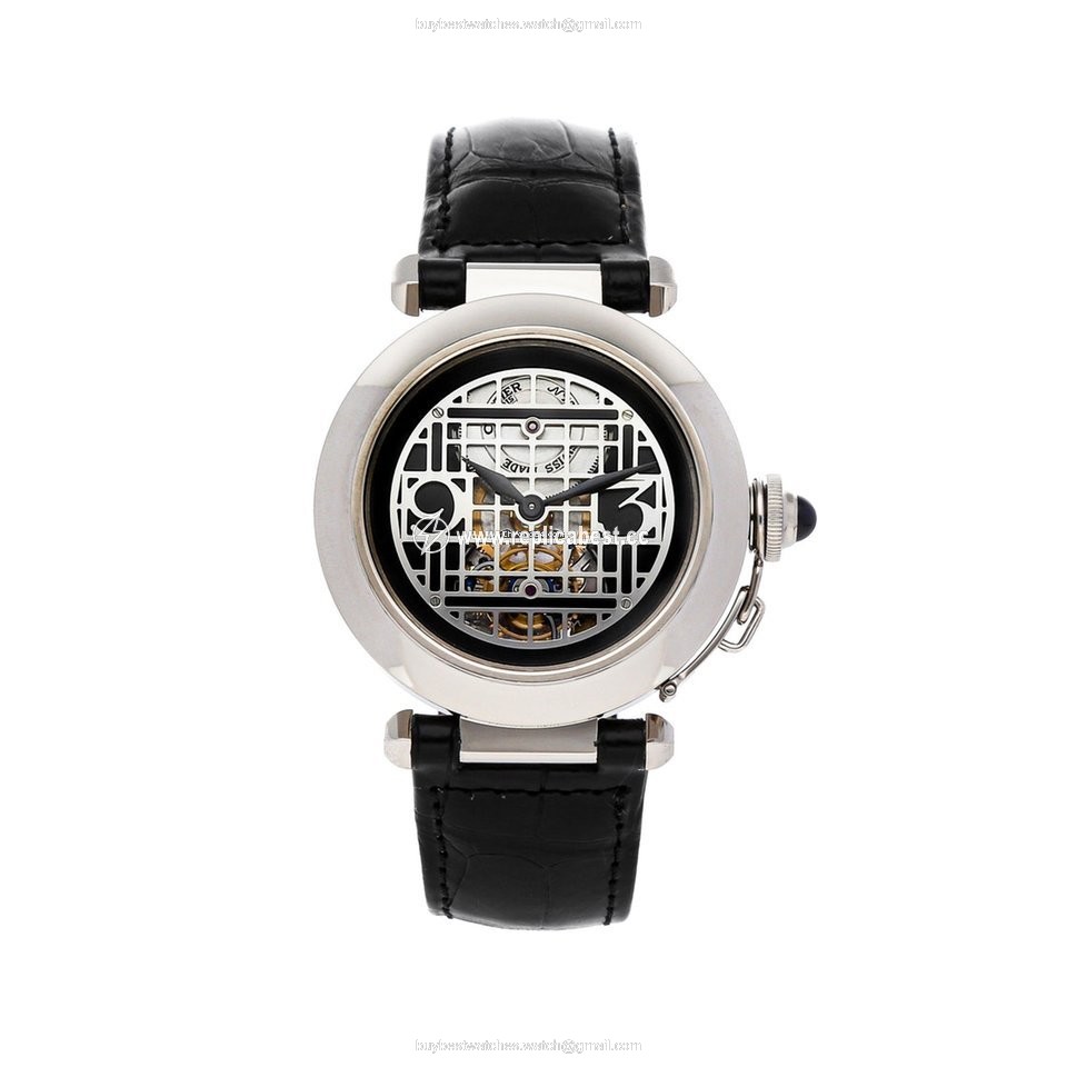Cartier Pasha Mens watch Unisex Automatic White gold W3017751