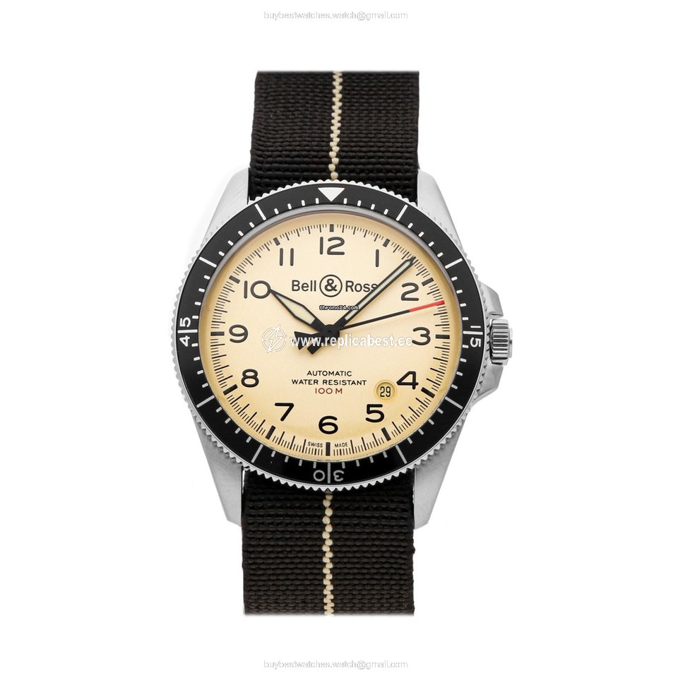 Bell & Ross BR V2 Mens watch Unisex Automatic Steel BRV292-BEI-ST SF
