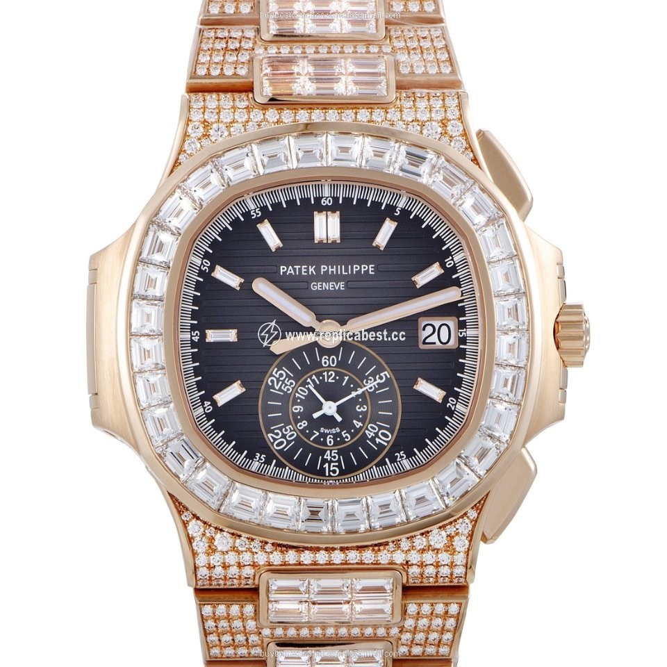 Patek Philippe Nautilus Mens watch Unisex Automatic Rose gold 5980 1400R-011