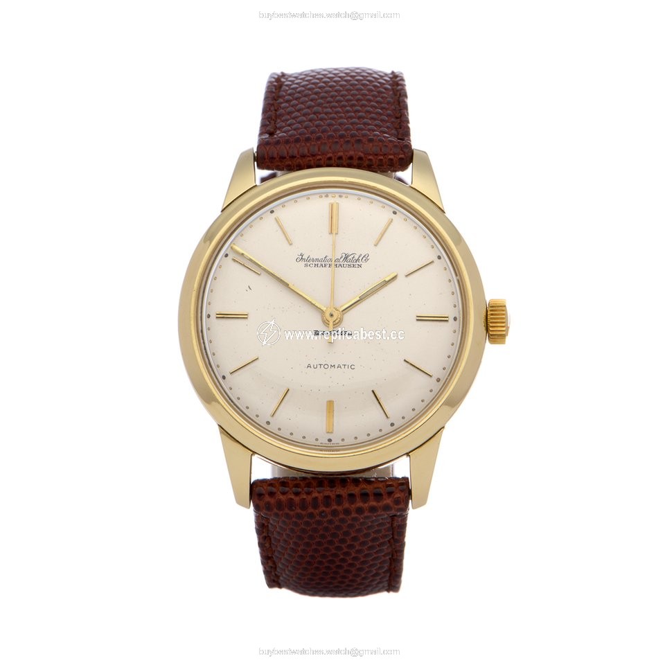 IWC Mens watch Unisex Automatic Yellow gold 809