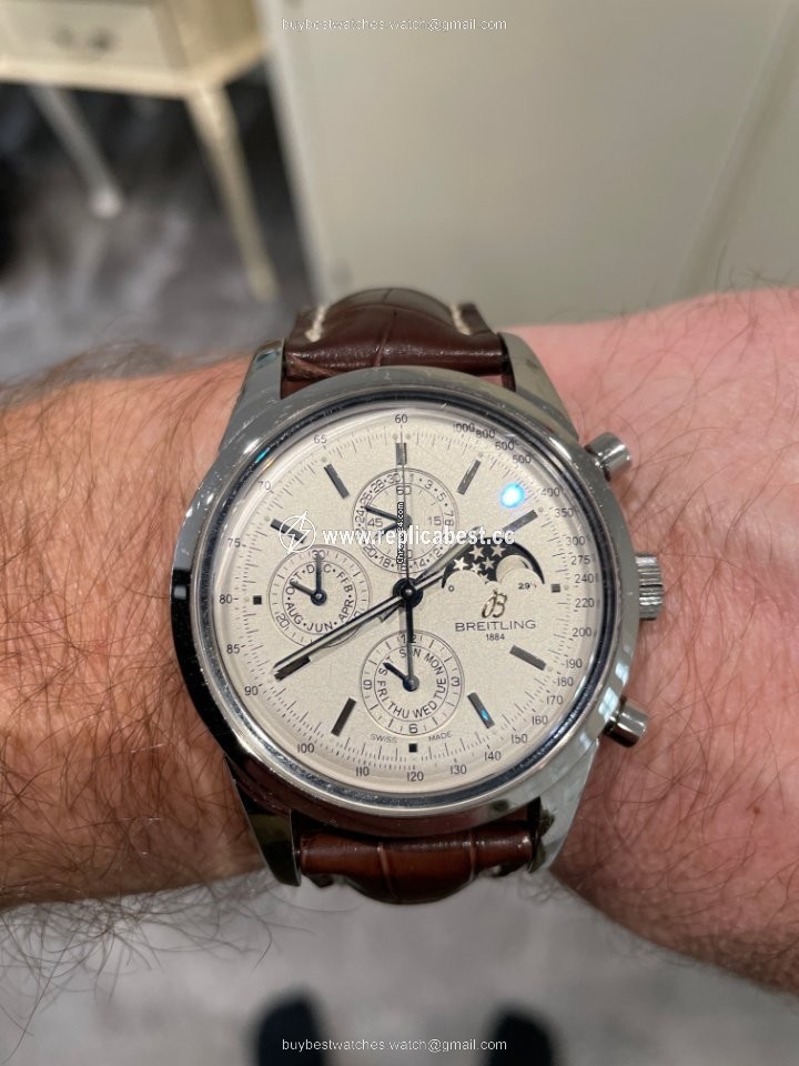 Breitling Transocean Chronograph 1461 Mens watch Unisex Automatic Steel A1931012