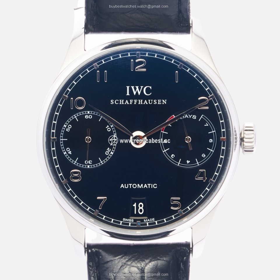 IWC Portuguese Automatic Mens watch Unisex Manual winding Steel IW500109