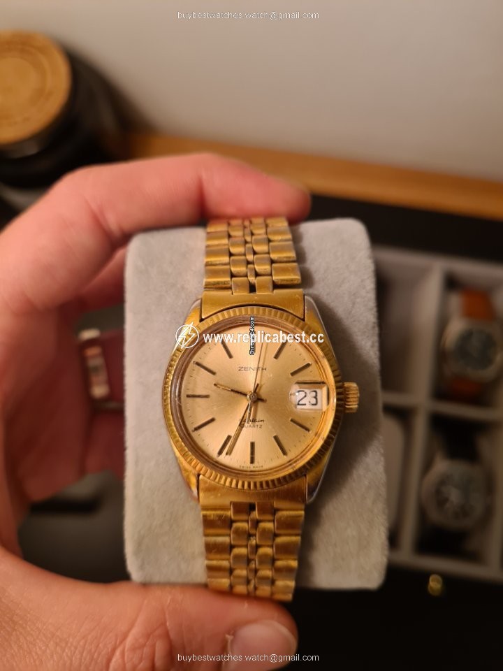 Zenith Captain Mens watch Unisex Quartz Steel 270980989489