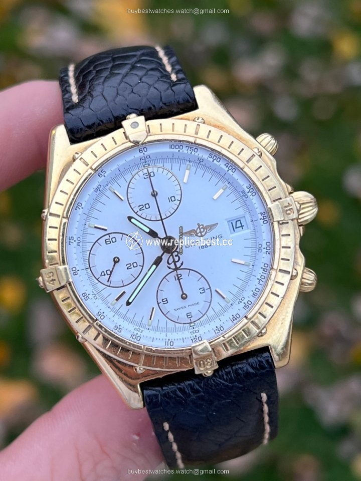 Breitling Chronomat Mens watch Unisex Automatic Yellow gold K13048