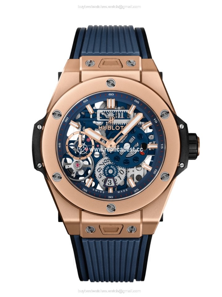 Hublot Big Bang Meca-10 Mens watch Unisex Manual winding Rose gold 414.OI.5123.RX