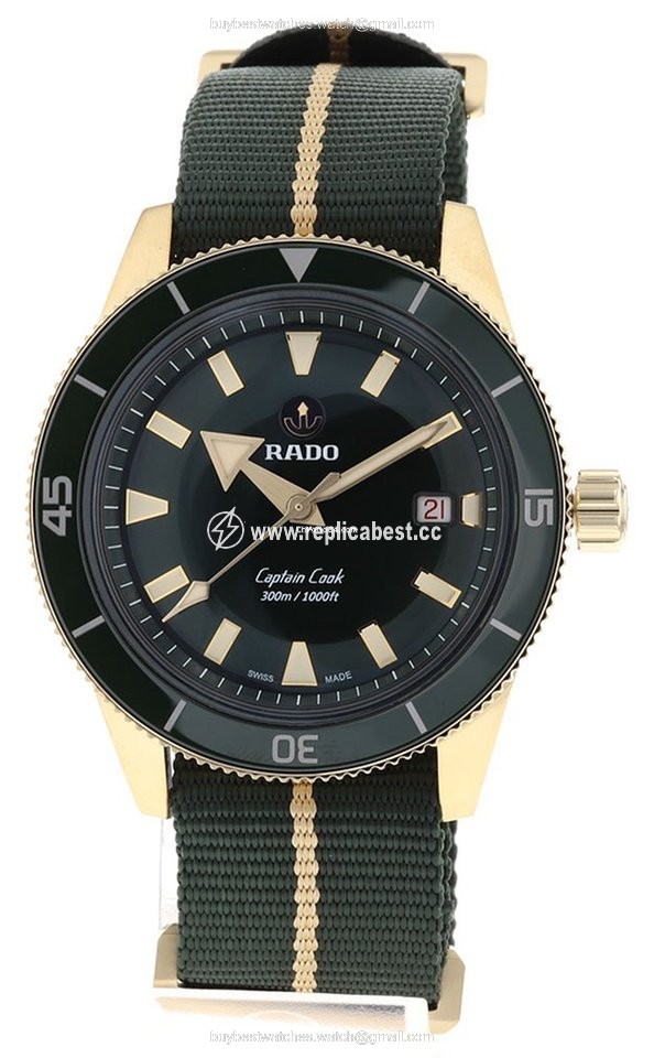 Rado HyperChrome Captain Cook Mens watch Unisex Automatic Bronze R32504317
