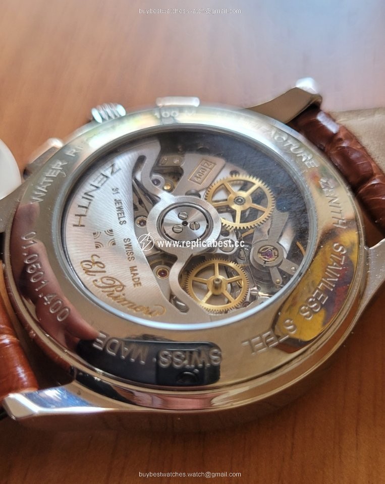 Zenith El Primero Chronograph Mens watch Unisex Automatic Steel 01.0501.400