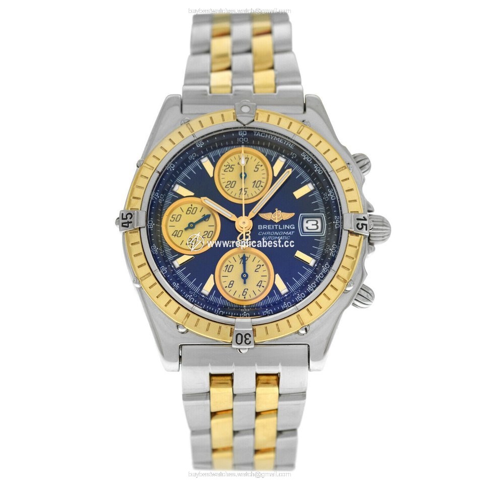 Breitling Mens watch Unisex Automatic Gold Steel D13050.1