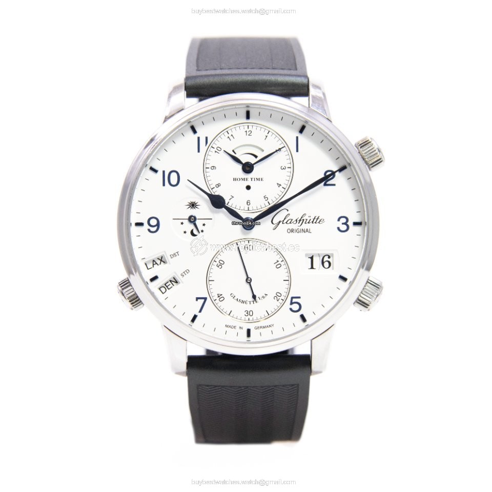 Glashutte Original Senator Cosmopolite Mens watch Unisex Automatic Steel 1-89-02-03-02-30