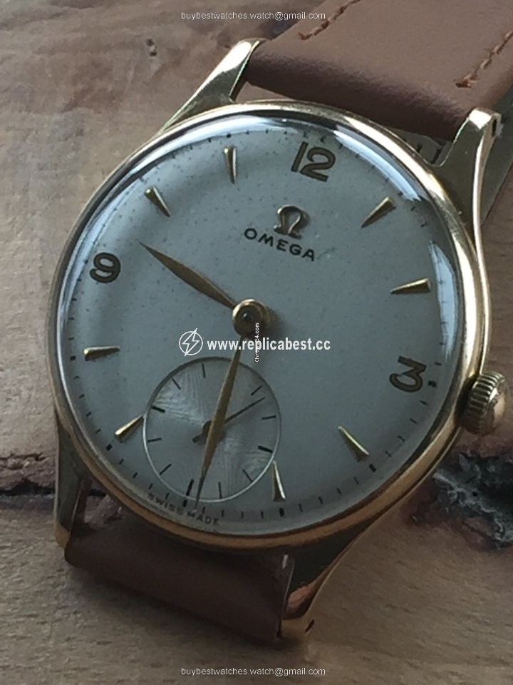 Omega Mens watch Unisex Manual winding Yellow gold 12320