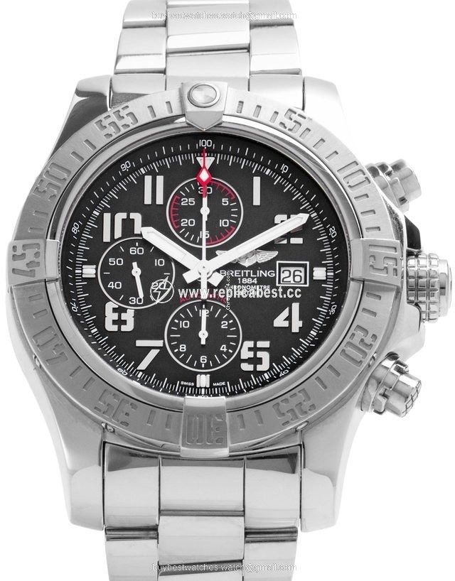 Breitling Super Avenger II Mens watch Unisex Automatic Steel A1337111.BC28.168A