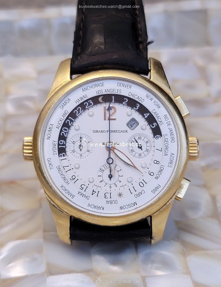 Girard Perregaux WW.TC Mens watch Unisex Automatic Yellow gold 4980
