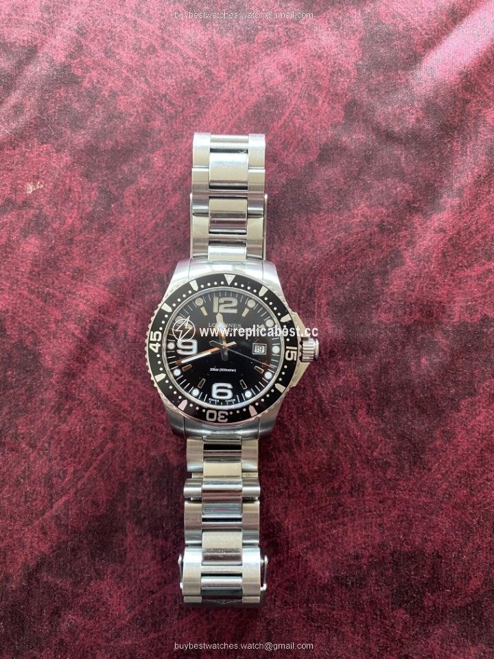 Longines HydroConquest Mens watch Unisex Quartz Steel L3.640.4.56.6