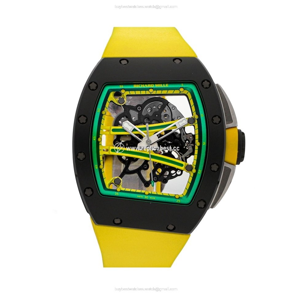 Richard Mille RM 061 Mens watch Unisex Manual winding Ceramic RM61-01 CA-TZP
