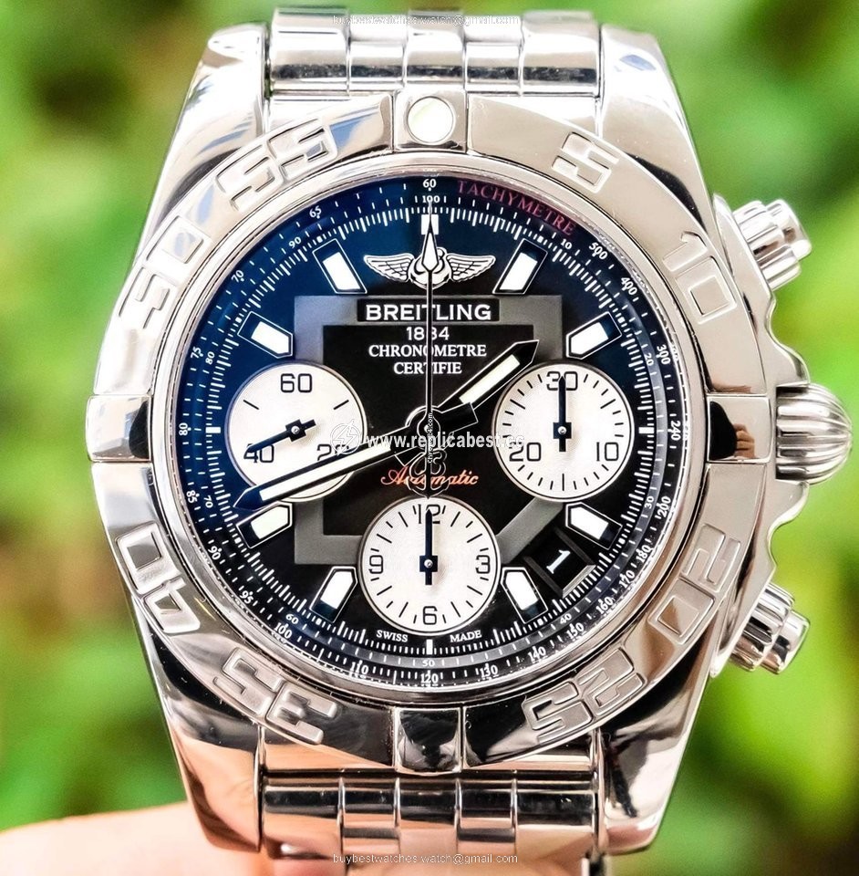 Breitling Chronomat 41 Mens watch Unisex Automatic Steel AB014012 BA52