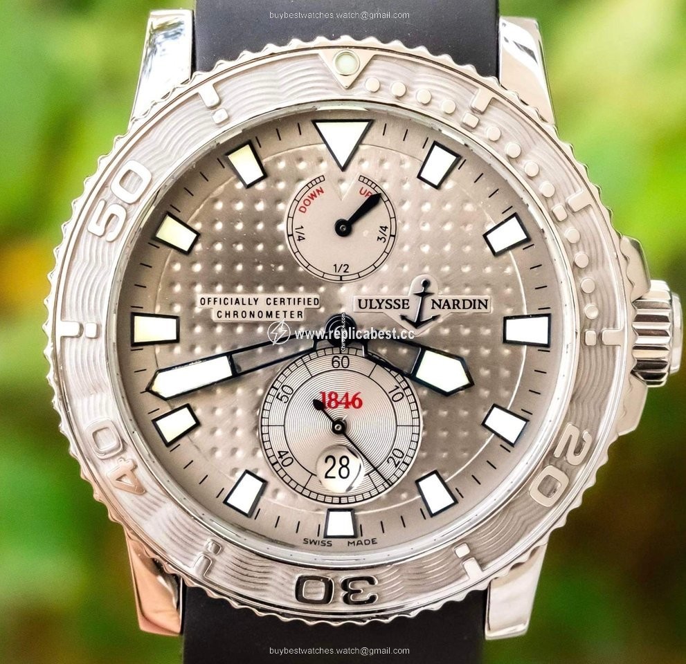 Ulysse Nardin Maxi Marine Diver Mens watch Unisex Automatic Steel 263-33-3 92