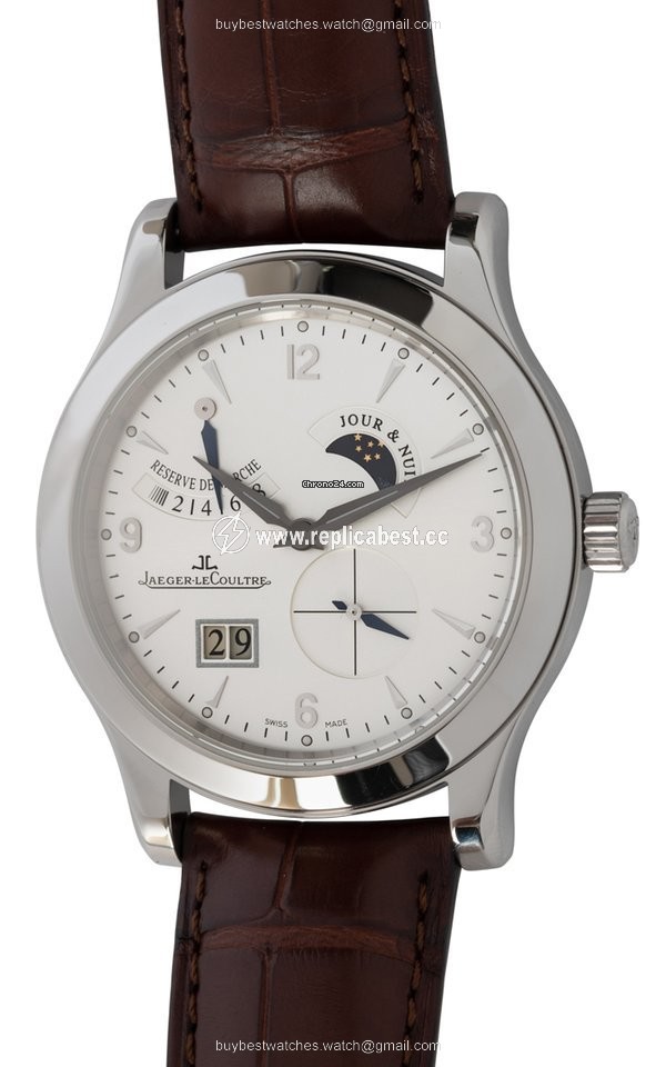 Jaeger-LeCoultre Master Eight Days Mens watch Unisex Manual winding Steel Q1608420