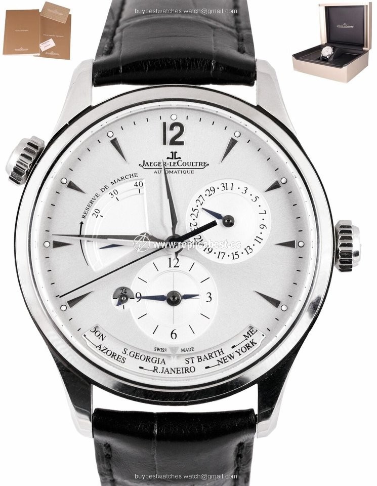 Jaeger-LeCoultre Master Geographic Mens watch Unisex Automatic Steel Q1428421