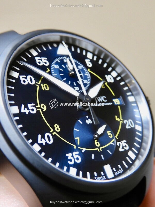 IWC Pilot Chronograph Top Gun Automatic Ceramic 389008