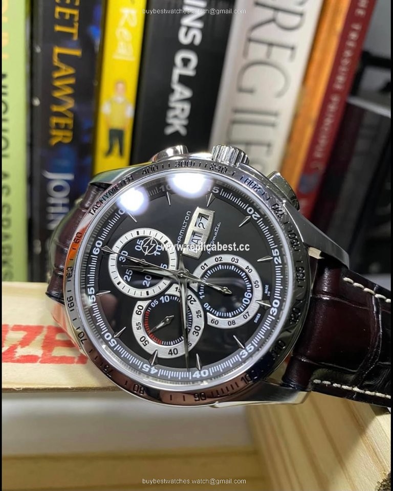 Hamilton Jazzmaster Auto Chrono Mens watch Unisex Automatic Steel H328160