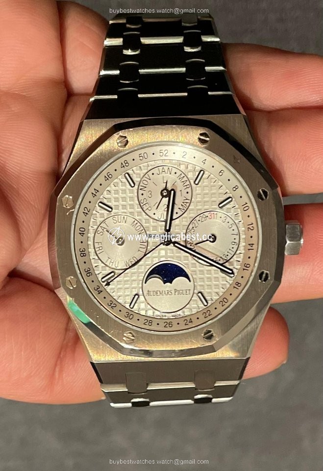 Audemars Piguet Royal Oak Perpetual Calendar Mens watch Unisex Automatic Steel 26574ST