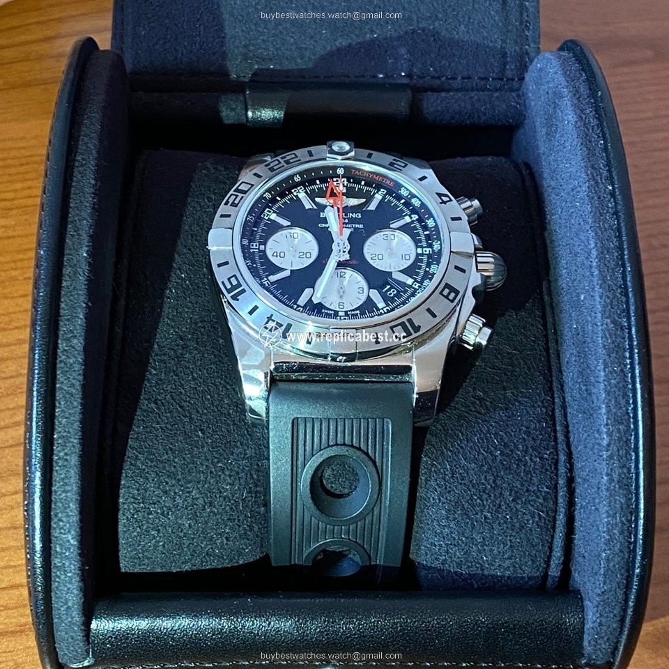 Breitling Chronomat 44 GMT Mens watch Unisex Automatic AB0420B9.BB56