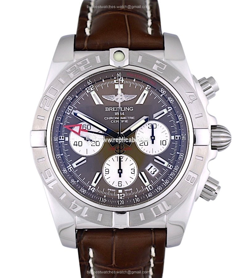 Breitling Chronomat 44 GMT Mens watch Unisex Automatic Steel AB042011 Q589