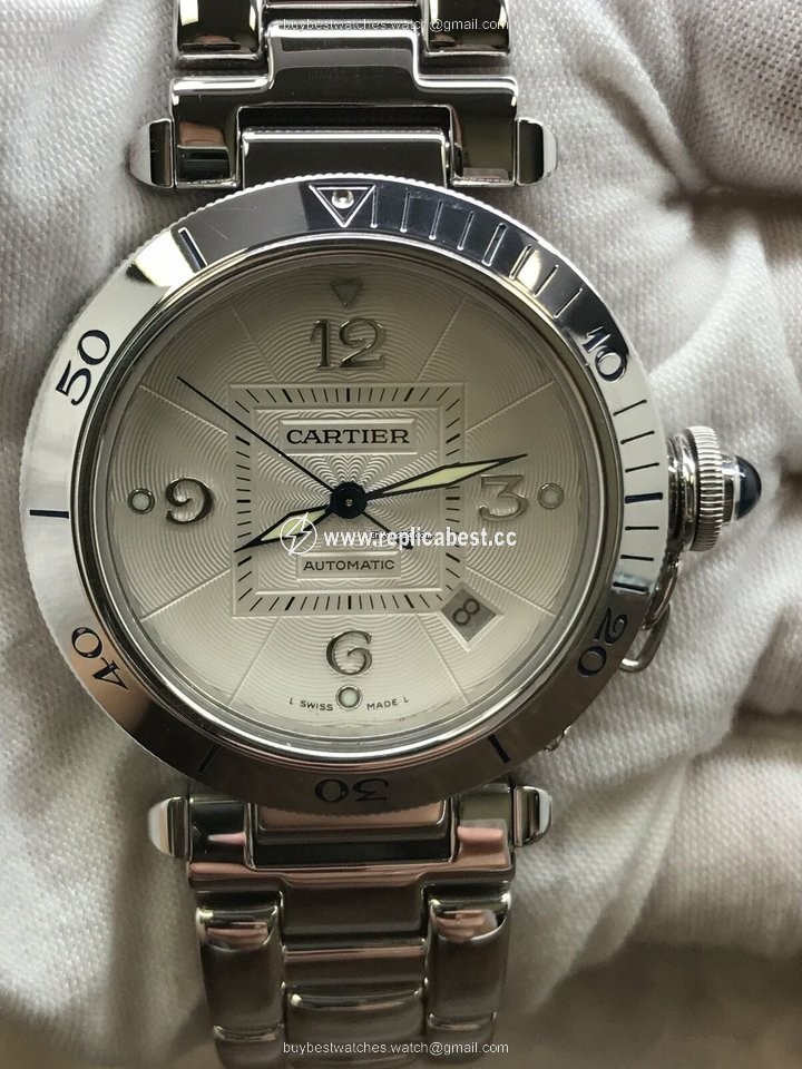 Cartier Pasha Automatic White gold 2353 W30137M9