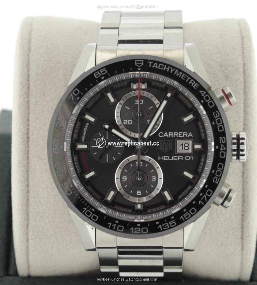 TAG Heuer Carrera Calibre HEUER 01 Mens watch Unisex Automatic Steel CAR201W