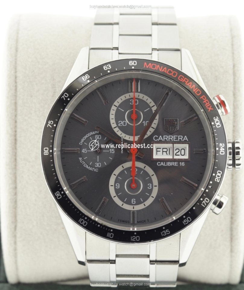 TAG Heuer Carrera Calibre 16 Mens watch Unisex Automatic Steel CV2A1F