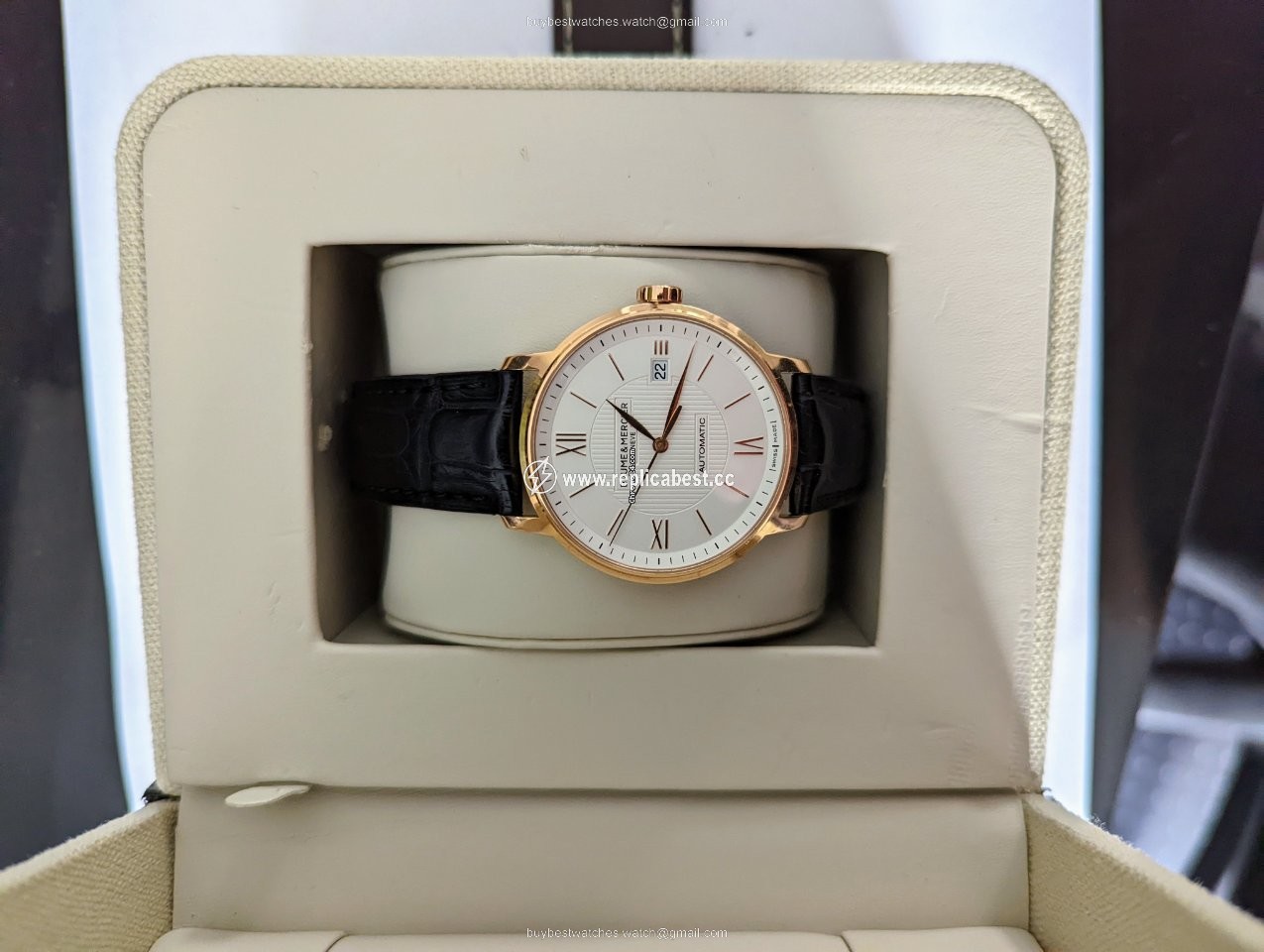 Baume & Mercier Classima Mens watch Unisex Rose gold MOA10037
